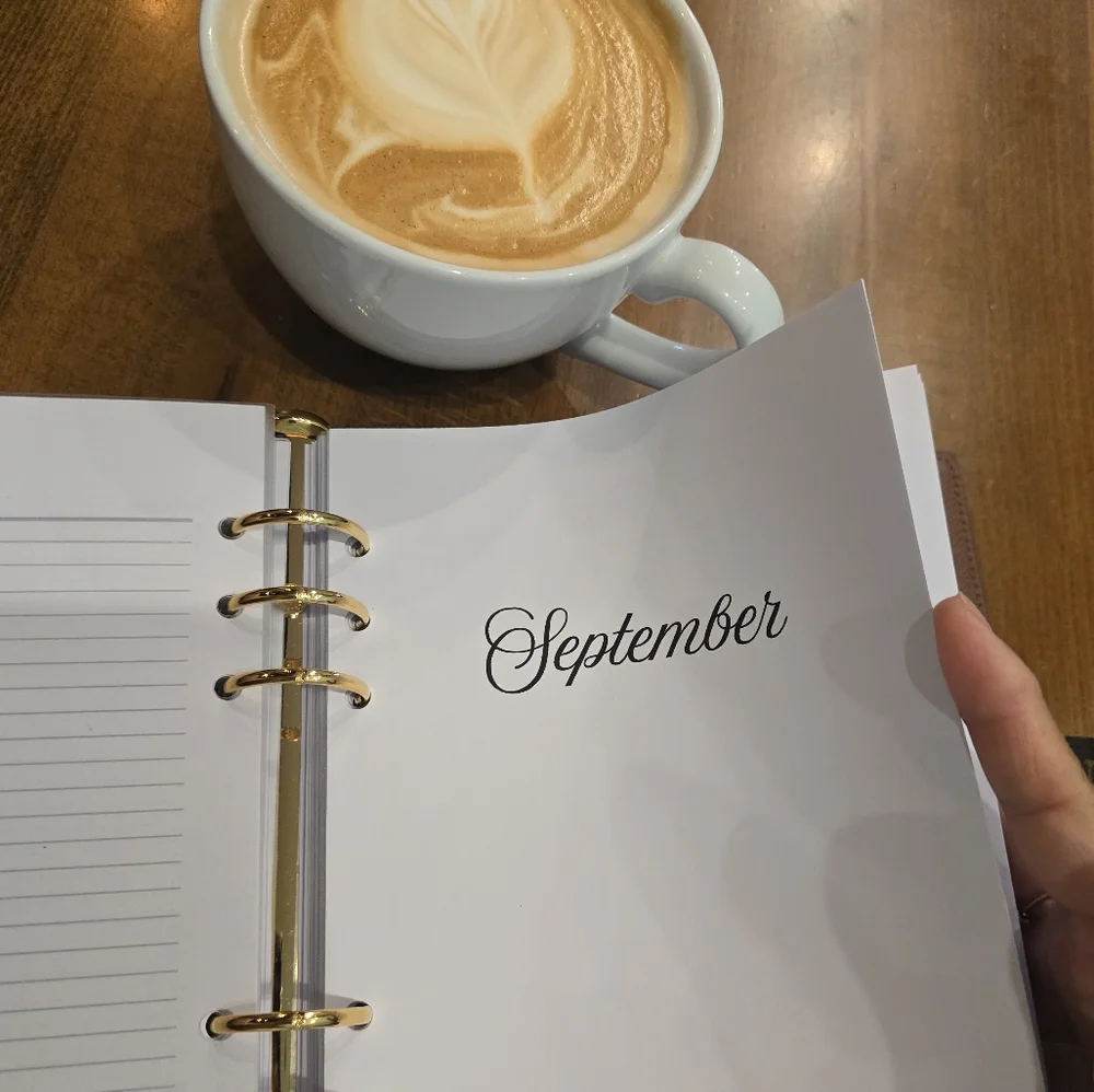 New Planner Inserts 12 Month -Made To Order